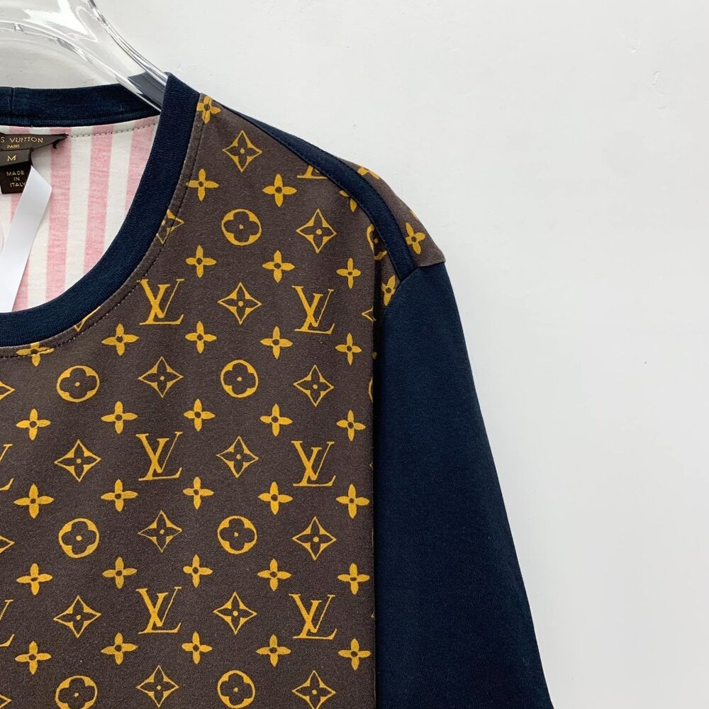 Louis Vuitton Multicolored Logo Patchwork Striped… - image 6